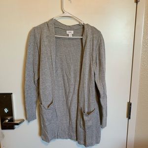 Grey cardigan